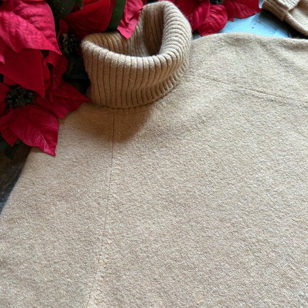 J. Crew Soft Wool Blend Turtleneck Sweater - Picture 9 of 10